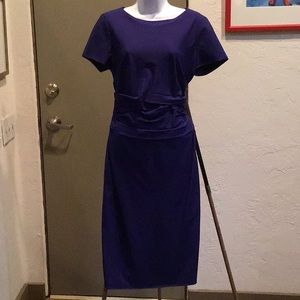 ❌❌ SOLD ❌❌Elegant Fitted Ruched Waist Dress